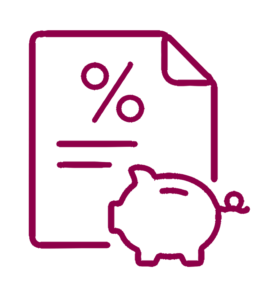 Icon für Steuerfreie Benefits